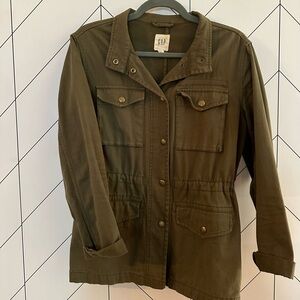 Gap Green Cargo Jacket